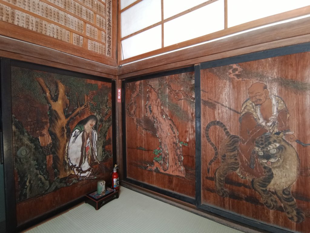 龍胆寺の障壁画